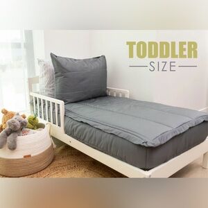 Beddy’s set, toddler in Reese grey